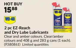 Princess Auto 2 pc EZ-Reach and Dry Lube Lubricants offer