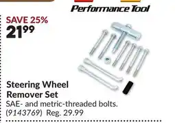 Princess Auto Steering Wheel Remover Set offer