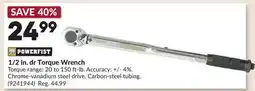Princess Auto 1/2 in. dr Torque Wrench offer