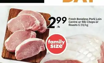 Sobeys Fresh Boneless Pork Loin offer