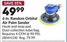Princess Auto 6 in. Random Orbital Air Palm Sander offer