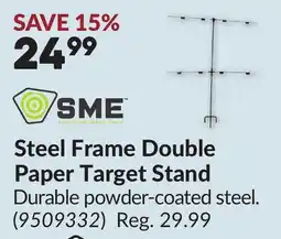 Princess Auto Steel Frame Double Paper Target Stand offer