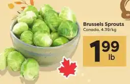 Quality Foods Brussels Sprouts offer