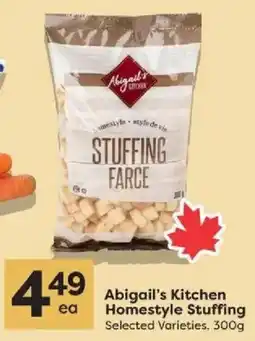 Quality Foods Abigail's Kitchen Homestyle Stuffing offer
