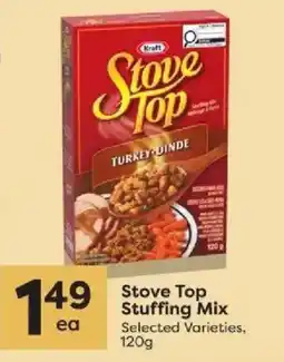 Quality Foods Kraft Stove Top Stuffing Mix offer