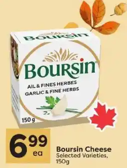 Quality Foods Boursin Cheese offer
