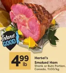 Quality Foods Hertel's Smoked Ham offer