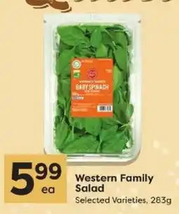 Quality Foods Western Family Salad offer