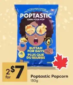 Quality Foods Poptastic Popcorn offer