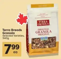 Quality Foods Terra Breads Granola offer