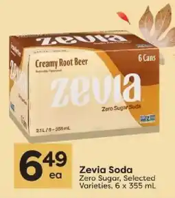 Quality Foods Zevia Soda offer