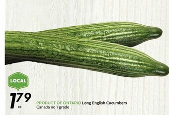 Sobeys Long English Cucumbers offer