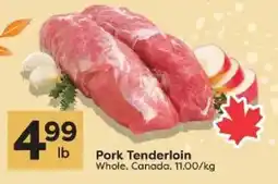 Quality Foods Pork Tenderloin offer