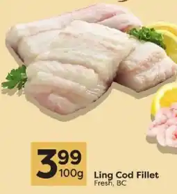 Quality Foods Ling Cod Fillet offer