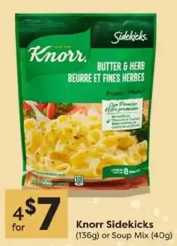 Quality Foods Knorr Sidekicks offer