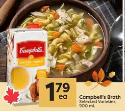Quality Foods Campbell's Broth offer