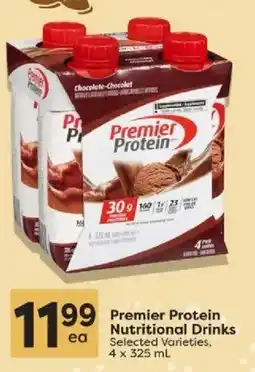Quality Foods Premier Protein Nutritional Drinks offer