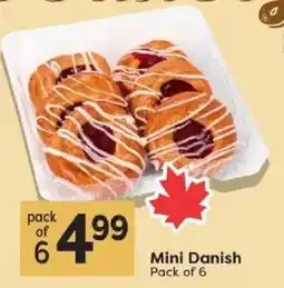 Quality Foods Mini Danish offer