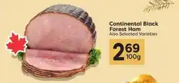Quality Foods Continental Black Forest Ham offer