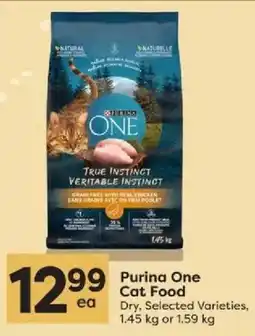 Quality Foods Purina One Cat Food offer