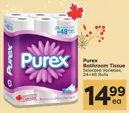 Quality Foods Purex bathroom tissue offer