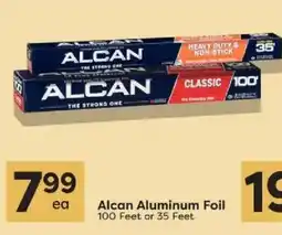 Quality Foods Alcan aluminum foil offer