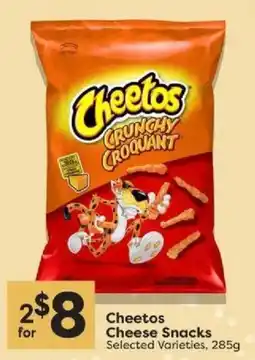 Quality Foods Cheetos Cheese Snacks offer