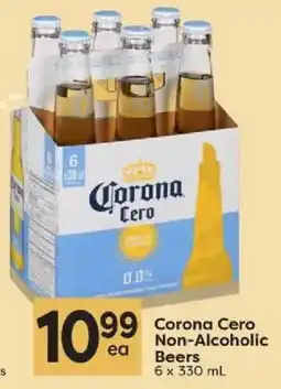 Quality Foods Corona Cero Non-Alcoholic Beers offer