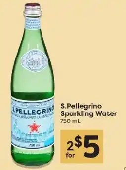 Quality Foods S.Pellegrino sparkling water offer