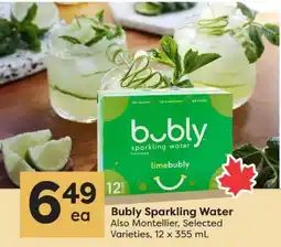 Quality Foods Bubly Sparkling Water offer