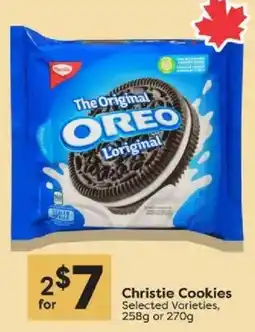 Quality Foods Christie Cookies offer