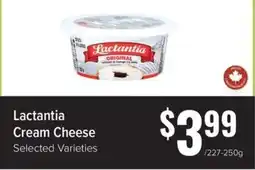 Produce Depot Lactantia cream cheese offer