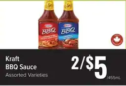 Produce Depot Kraft BBQ Sauce Assorted Varieties offer
