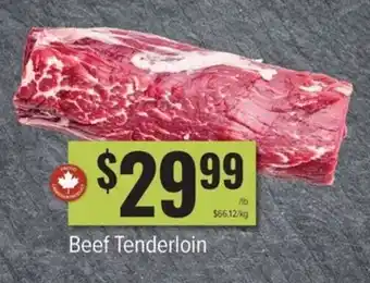 Beef Tenderloin