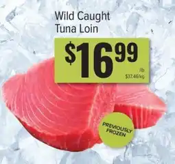 Produce Depot Tuna Loin offer