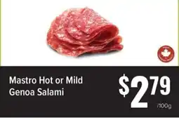 Produce Depot Mastro Genoa Salami offer