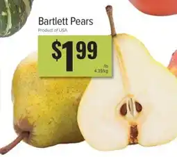 Produce Depot Bartlett Pears offer