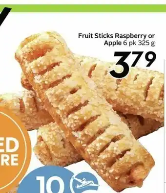Sobeys Fruit Sticks Raspberry or Apple offer