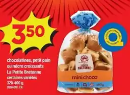 Maxi La Petite Bretonne chocolatines, petit pain ou micro croissants offer