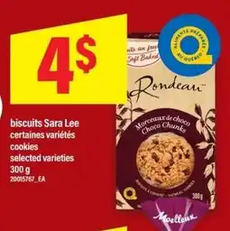 Maxi biscuits Sara Lee certaines variétés offer
