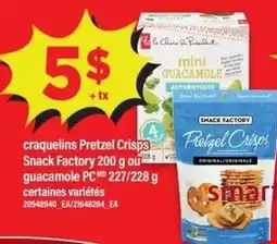 Maxi Snack Factory Pretzel Crisps offer