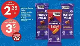 Maxi Cadbury chocolate bars selected varieties offer