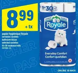 Maxi Royale bathroom tissue offer