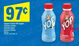 Maxi Yoplait yogourt à boire YOP offer