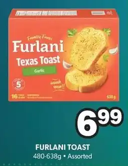 Colemans Furlani toast offer
