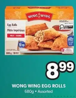 Colemans Wong Wing egg rolls offer