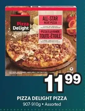 Pizza Delight all-star meat pizza