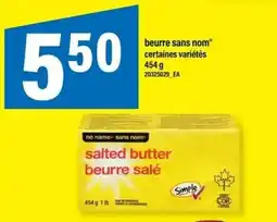 Maxi no name salted butter offer