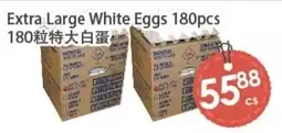 Fresh Palace Supermarket Extra Large White Eggs offer