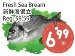 Fresh Palace Supermarket Fresh Sea Bream offer